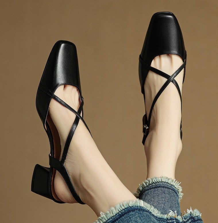 Ottoline | Leather Heels