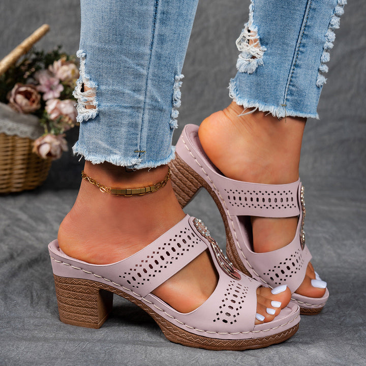 Darlene | High Heel Orthopaedic Comfort Sandals