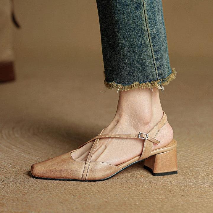 Ottoline | Leather Heels