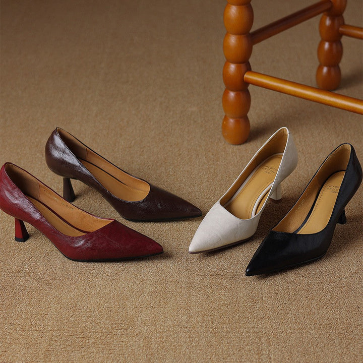 Heidi | Leather Pumps