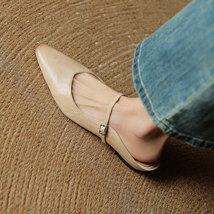 Kitty | Genuine Leather Mules