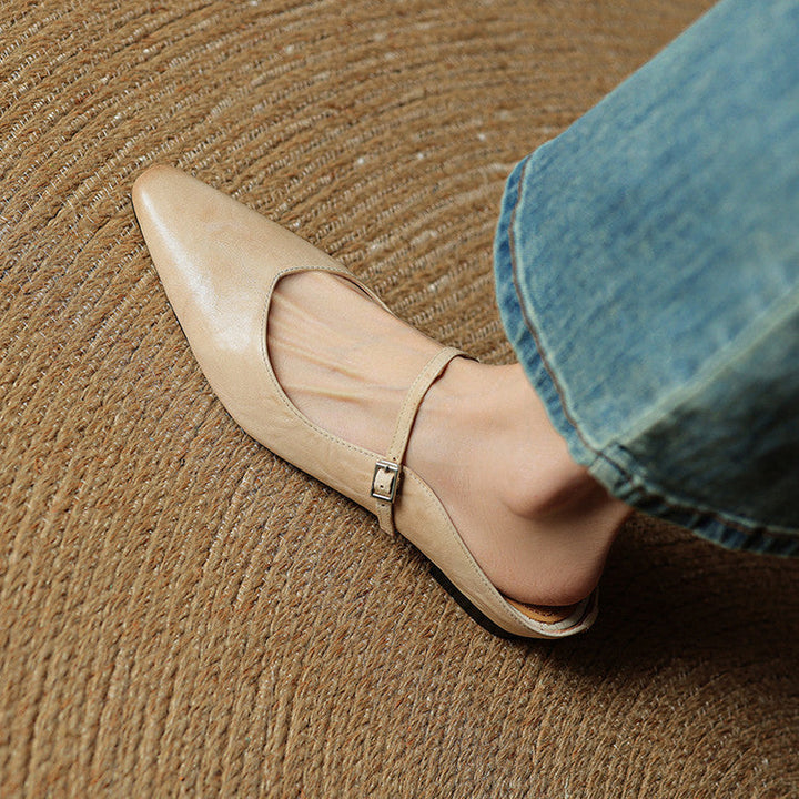 Kitty | Genuine Leather Mules