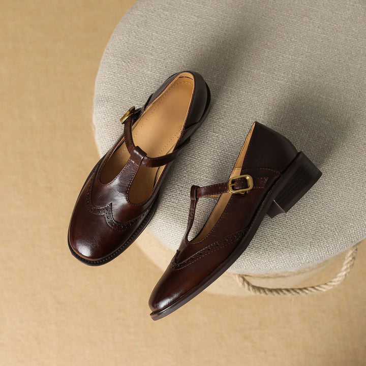 Rowan | Vintage T-Bar Comfort Mary Jane Shoes