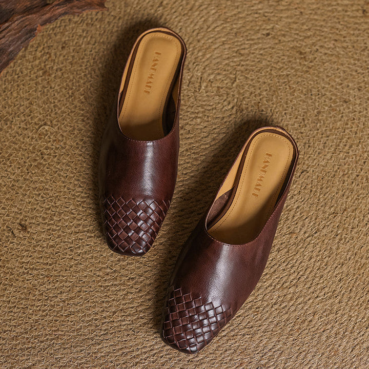 Candice | Genuine Leather Mules
