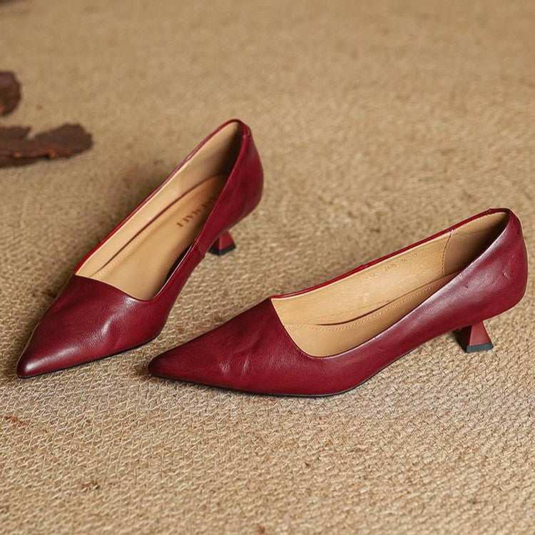 Berenice | Leather Heels