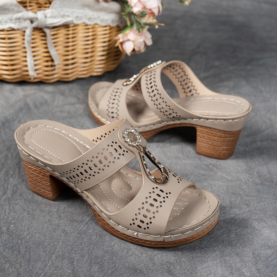 Darlene | High Heel Orthopaedic Comfort Sandals