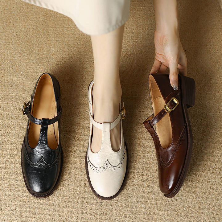 Rowan | Vintage T-Bar Comfort Mary Jane Shoes