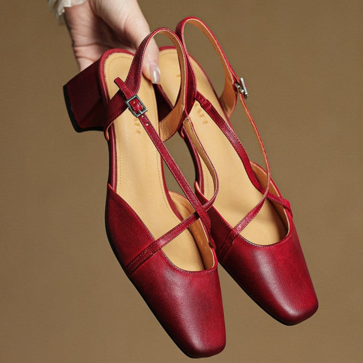 Ottoline | Leather Heels