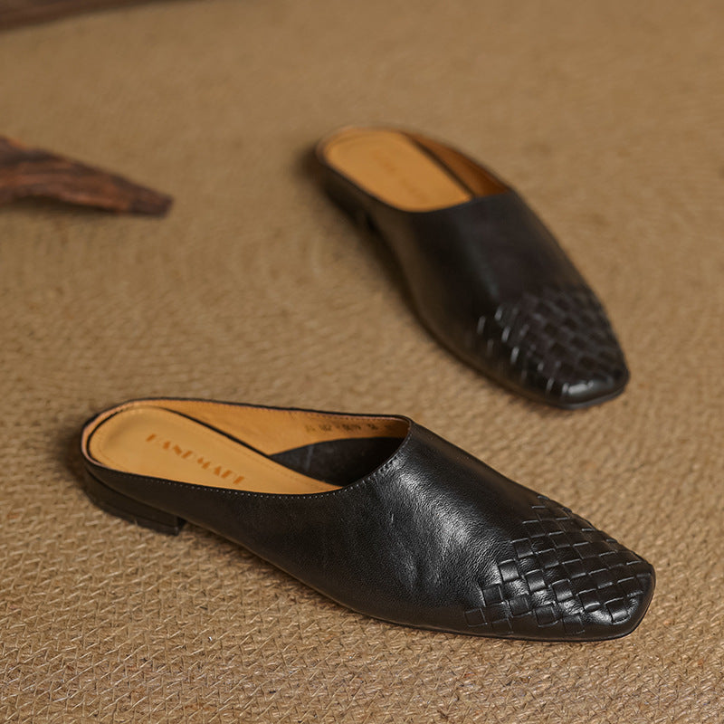 Candice | Genuine Leather Mules