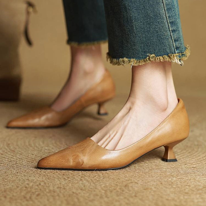 Berenice | Leather Heels