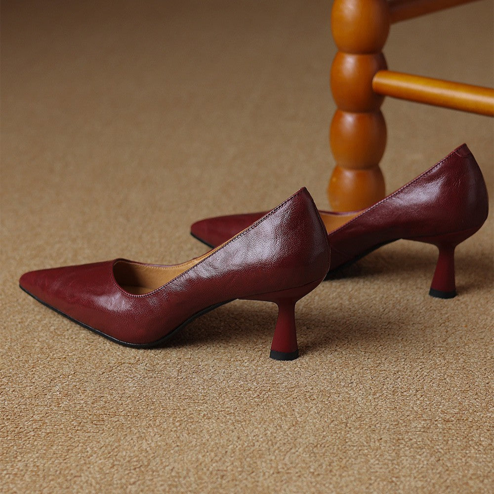 Heidi | Leather Pumps
