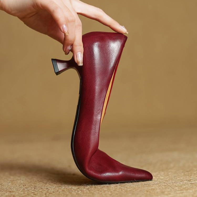 Berenice | Leather Heels