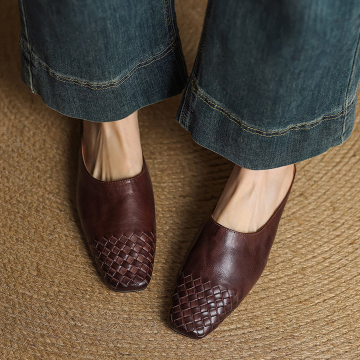 Candice | Genuine Leather Mules