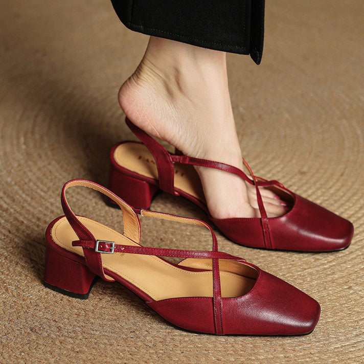 Ottoline | Leather Heels