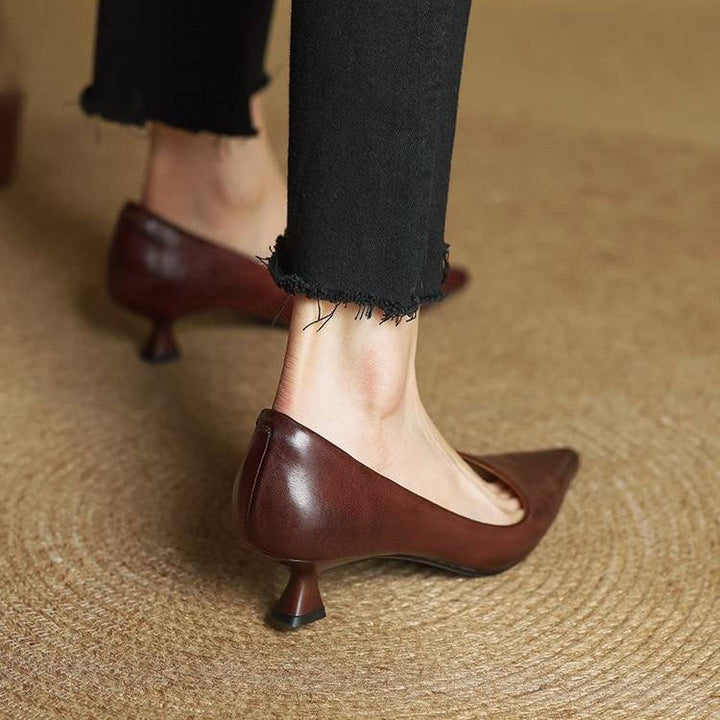 Berenice | Leather Heels