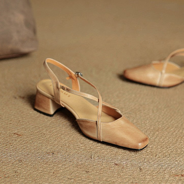 Ottoline | Leather Heels