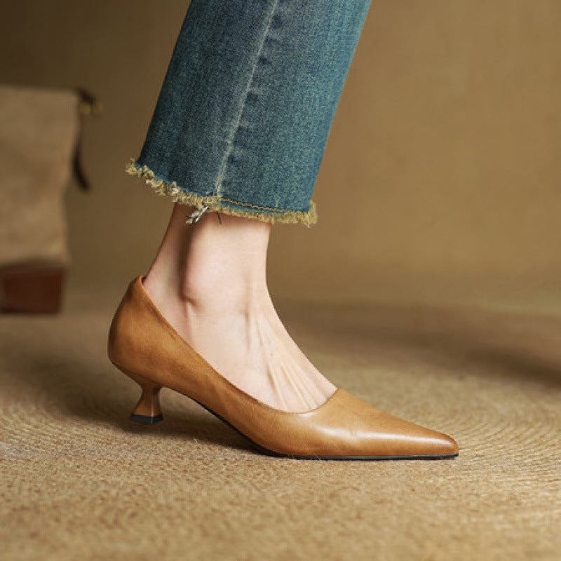 Berenice | Leather Heels