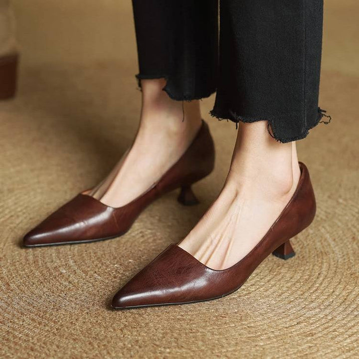 Berenice | Leather Heels