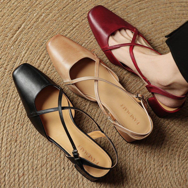 Ottoline | Leather Heels