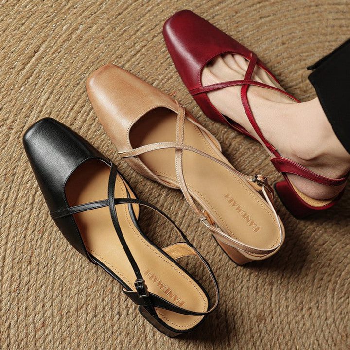 Ottoline | Leather Heels