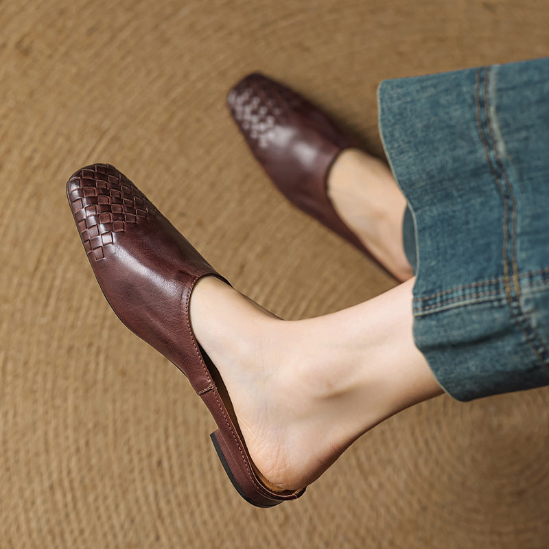 Candice | Genuine Leather Mules