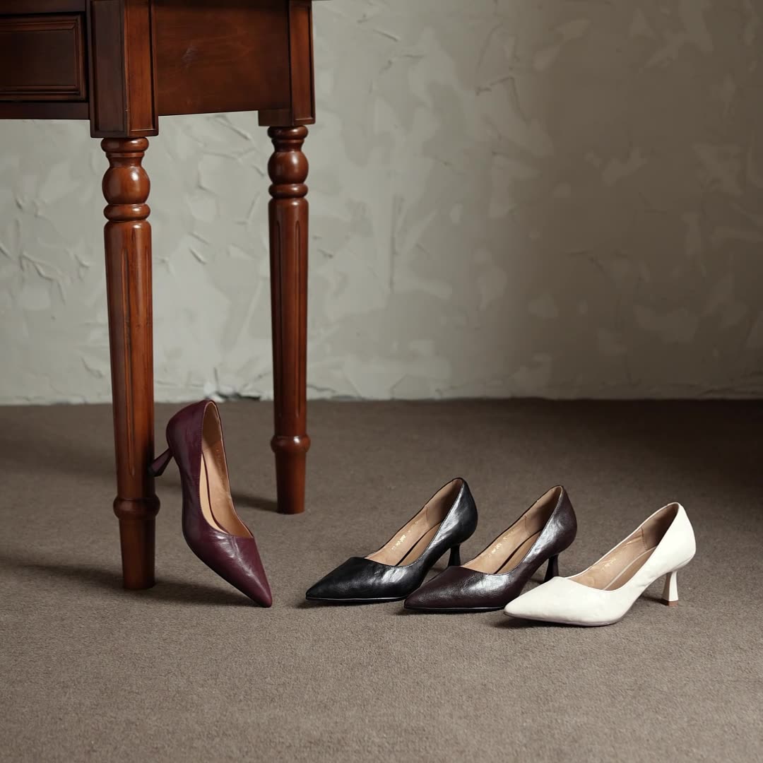 Heidi | Leather Pumps