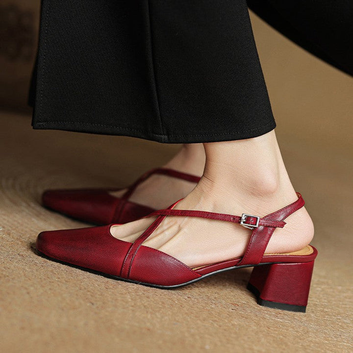 Ottoline | Leather Heels
