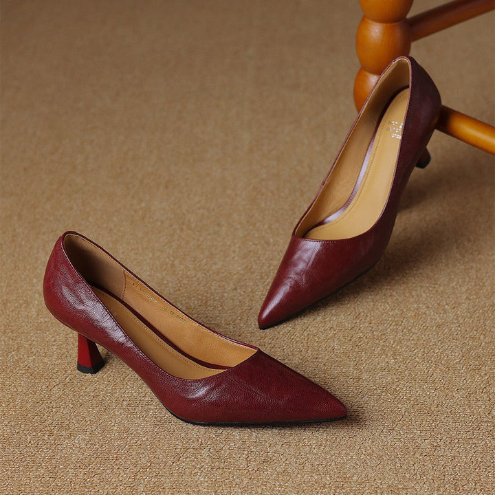 Heidi | Leather Pumps