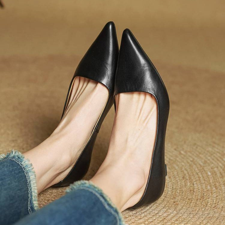 Berenice | Leather Heels