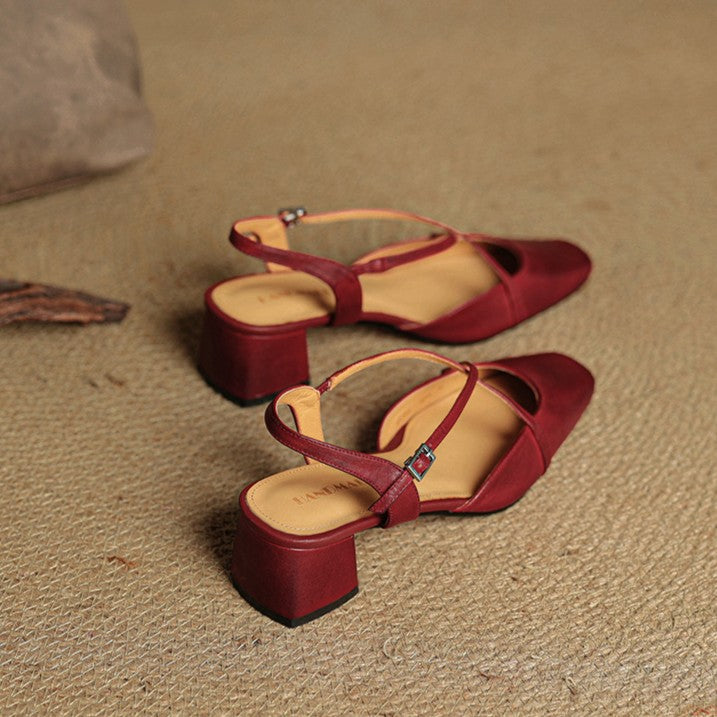 Ottoline | Leather Heels