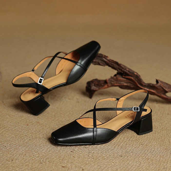 Ottoline | Leather Heels