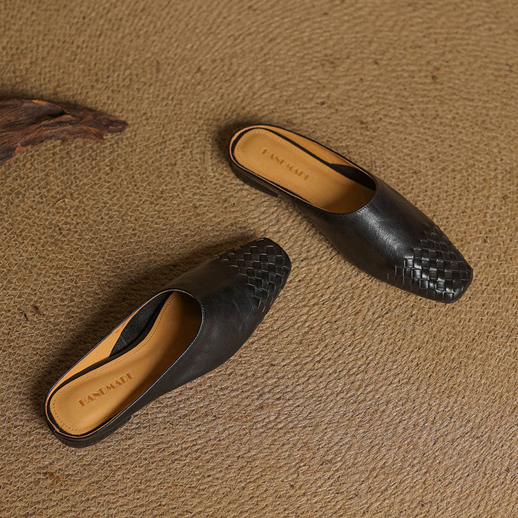 Candice | Genuine Leather Mules