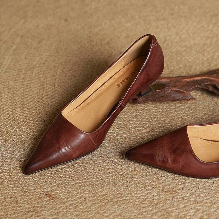 Berenice | Leather Heels