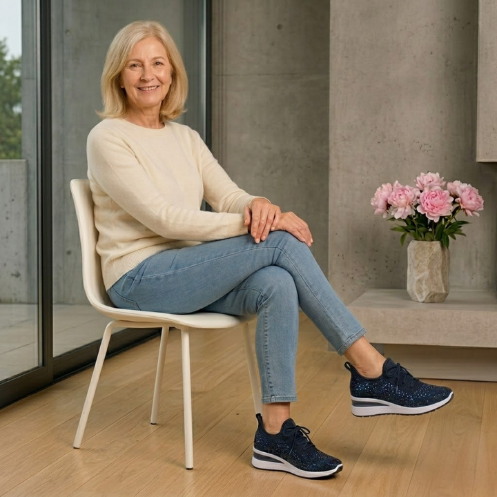 Nanette | Lightweight Lace Up Sneakers