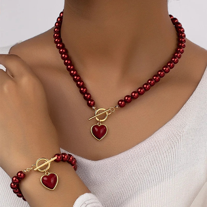Mamie | Pearl Necklace Set
