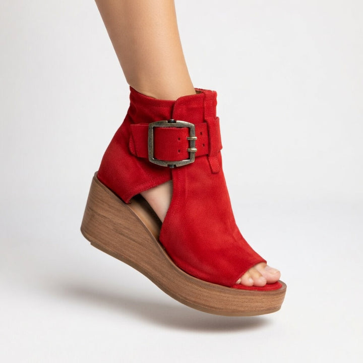 Imogen | Open Wedge Ankle Boots