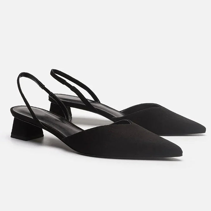 Madeleine | Low Heel Slingback Shoes