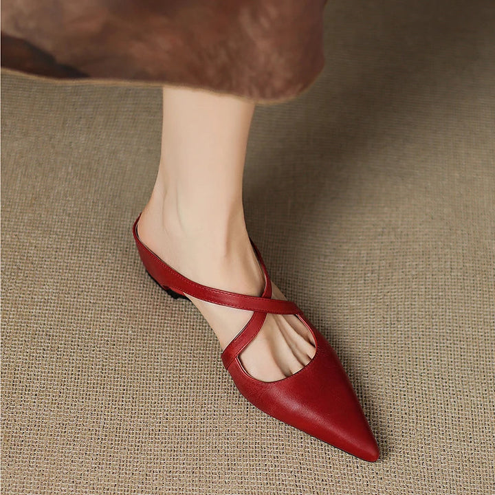 Lavinia | Genuine Leather Mules