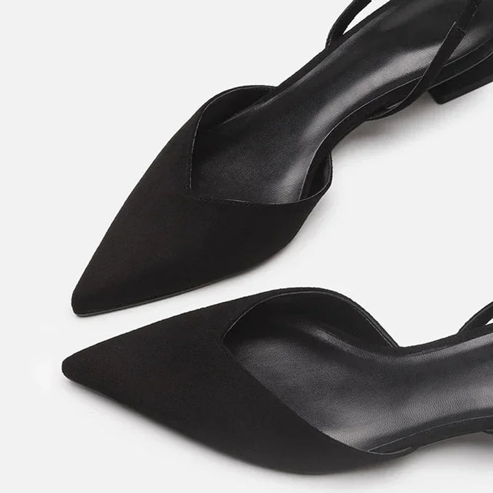 Madeleine | Low Heel Slingback Shoes