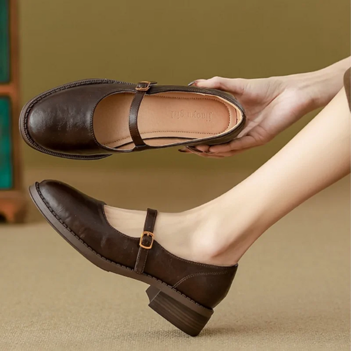 Roisin | Classic Comfort Mary Janes Made Of Leather