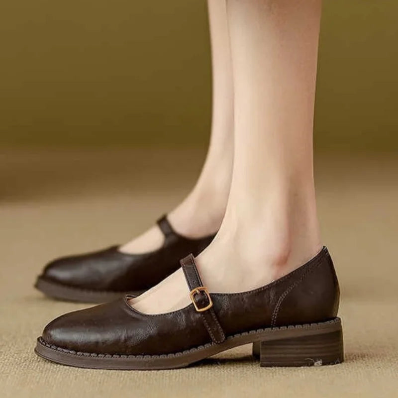 Roisin | Classic Comfort Mary Janes Made Of Leather