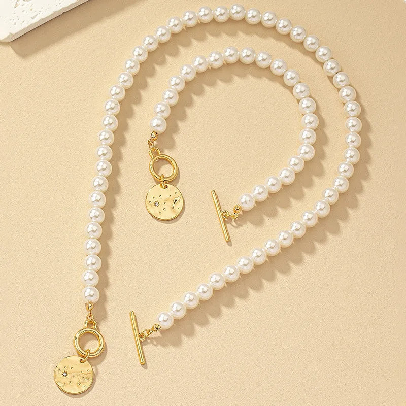 Mamie | Pearl Necklace Set
