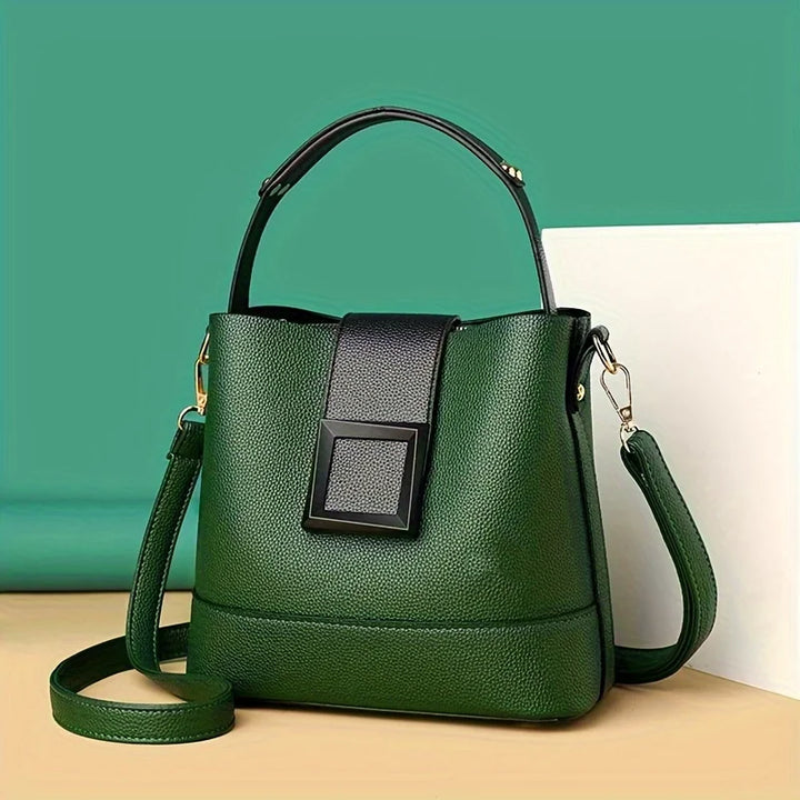 Damaris | Pebbled Arc Bag