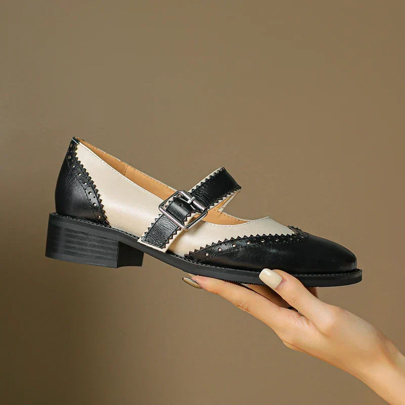 Malin | Leather Mary Janes