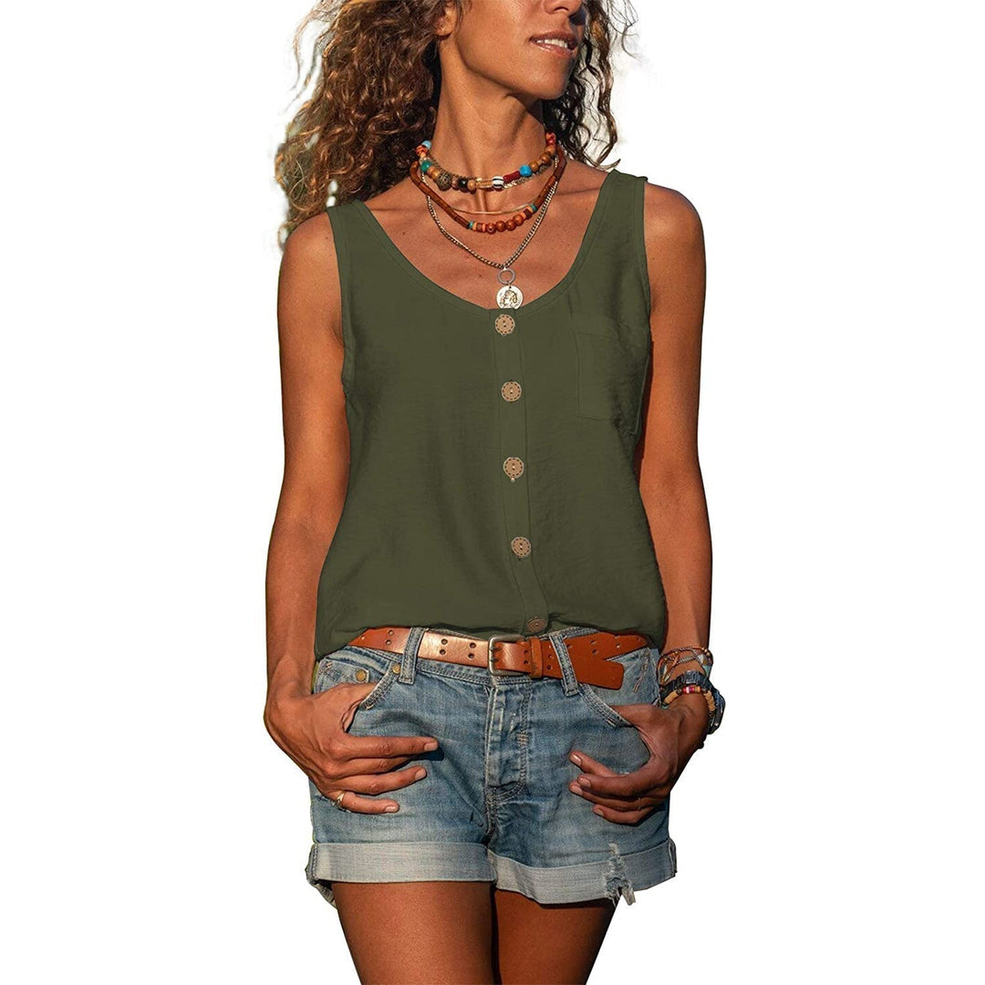 Fallon | Relaxed Ibiza-Style Sleeveless Top