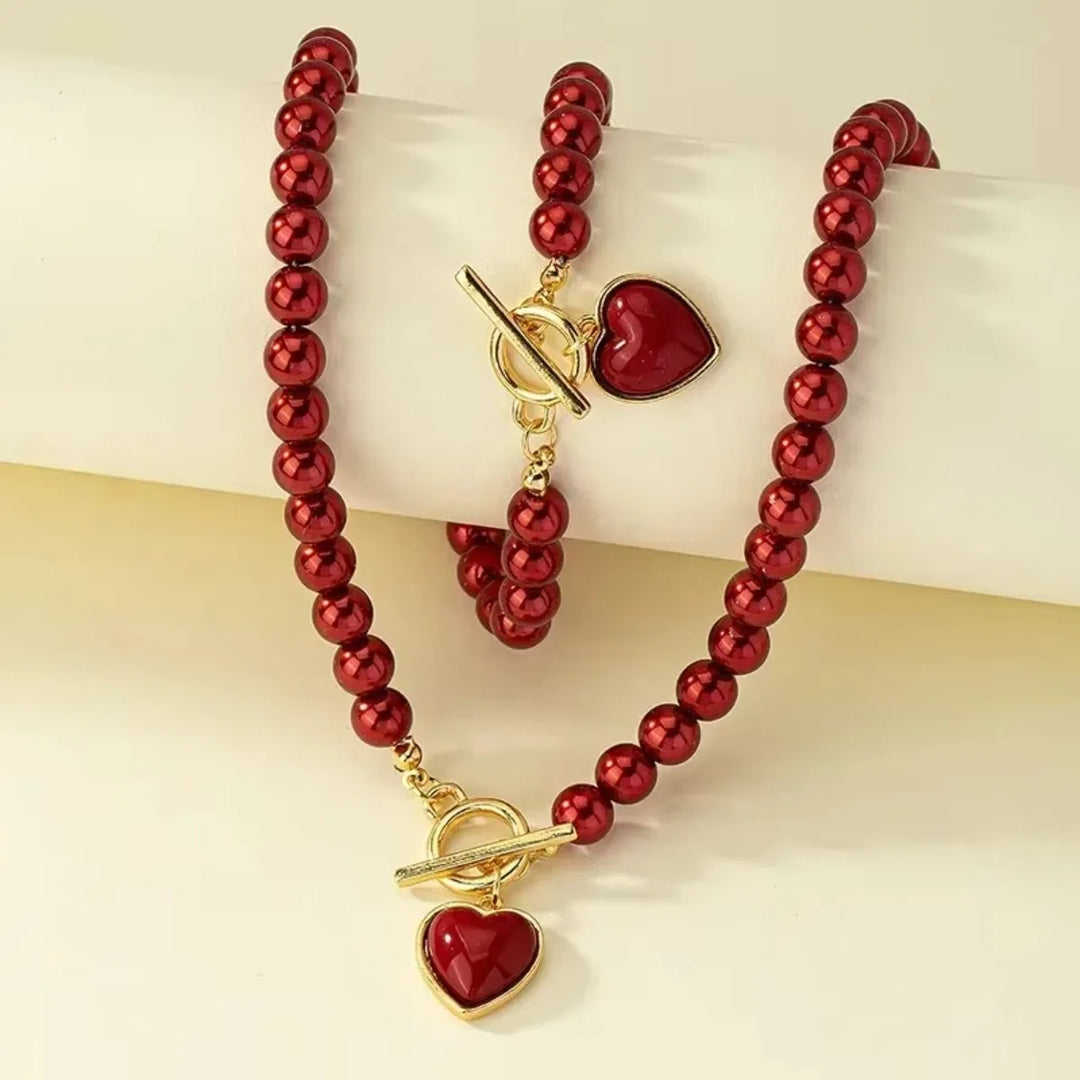 Mamie | Pearl Necklace Set