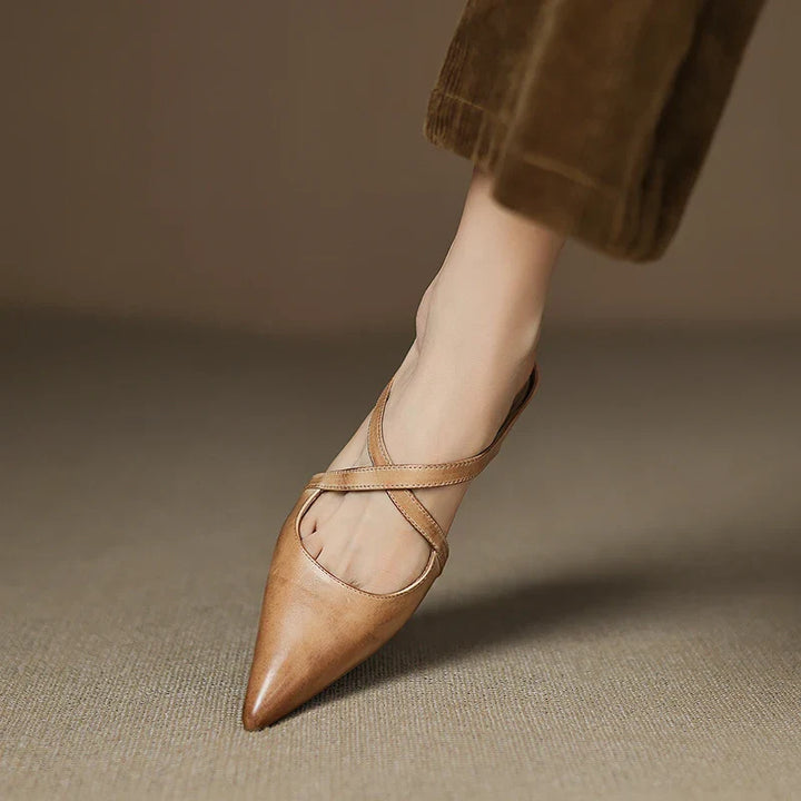 Lavinia | Genuine Leather Mules