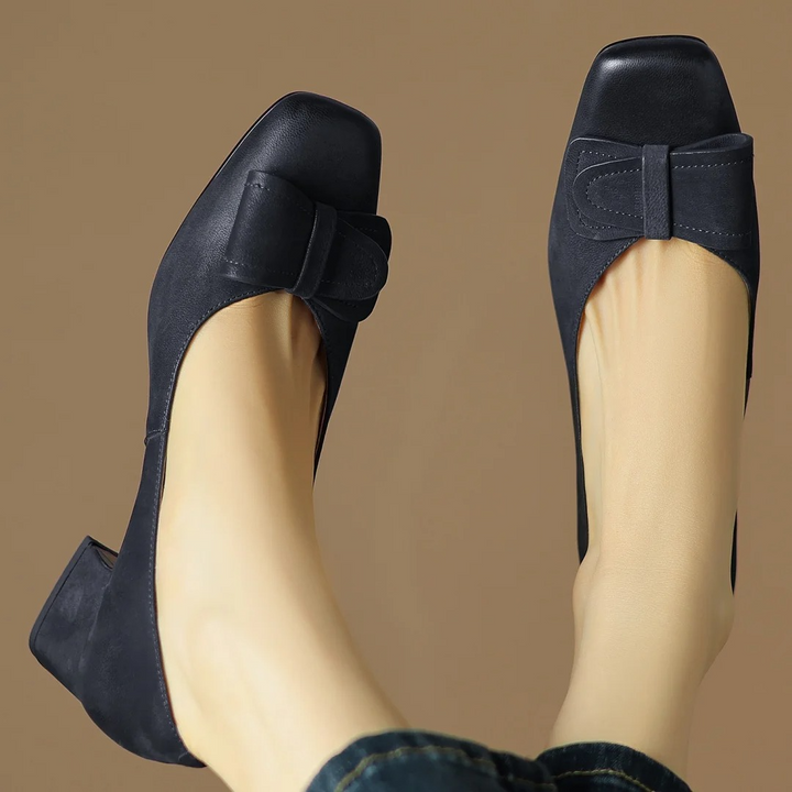 Ashleigh | Leather Heels