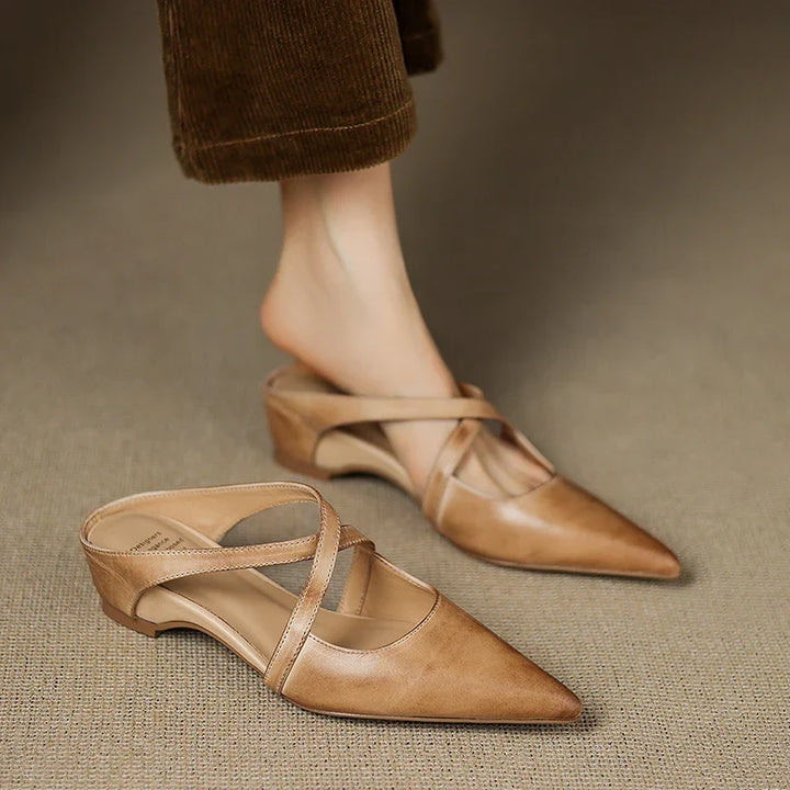 Lavinia | Genuine Leather Mules
