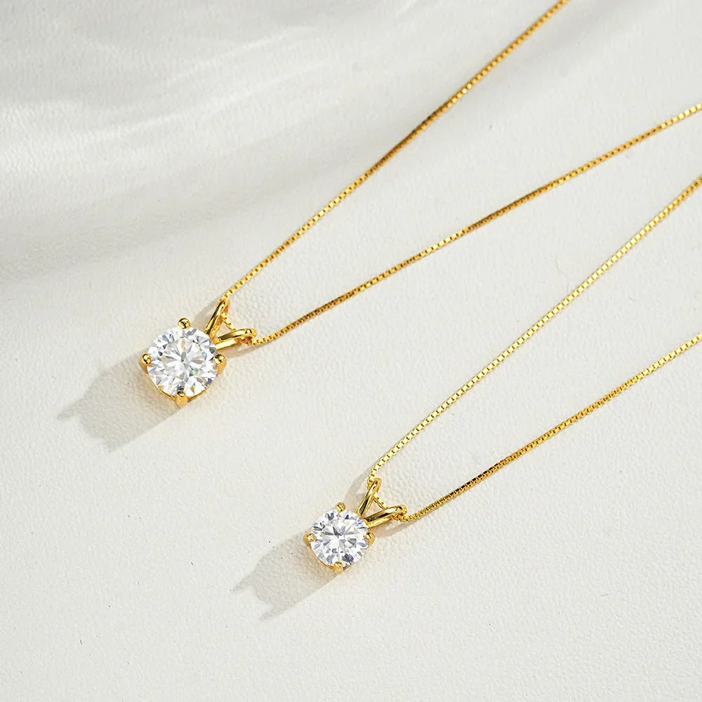 Dimity | Moissanite Pendant